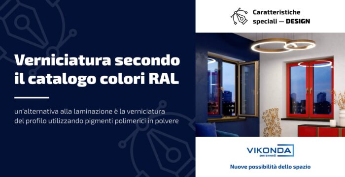 La vera magia dei colori con l'uso della vernice RAL per il tuo design!