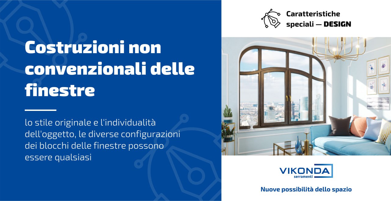 Costruzioni non convenzionali delle finestre