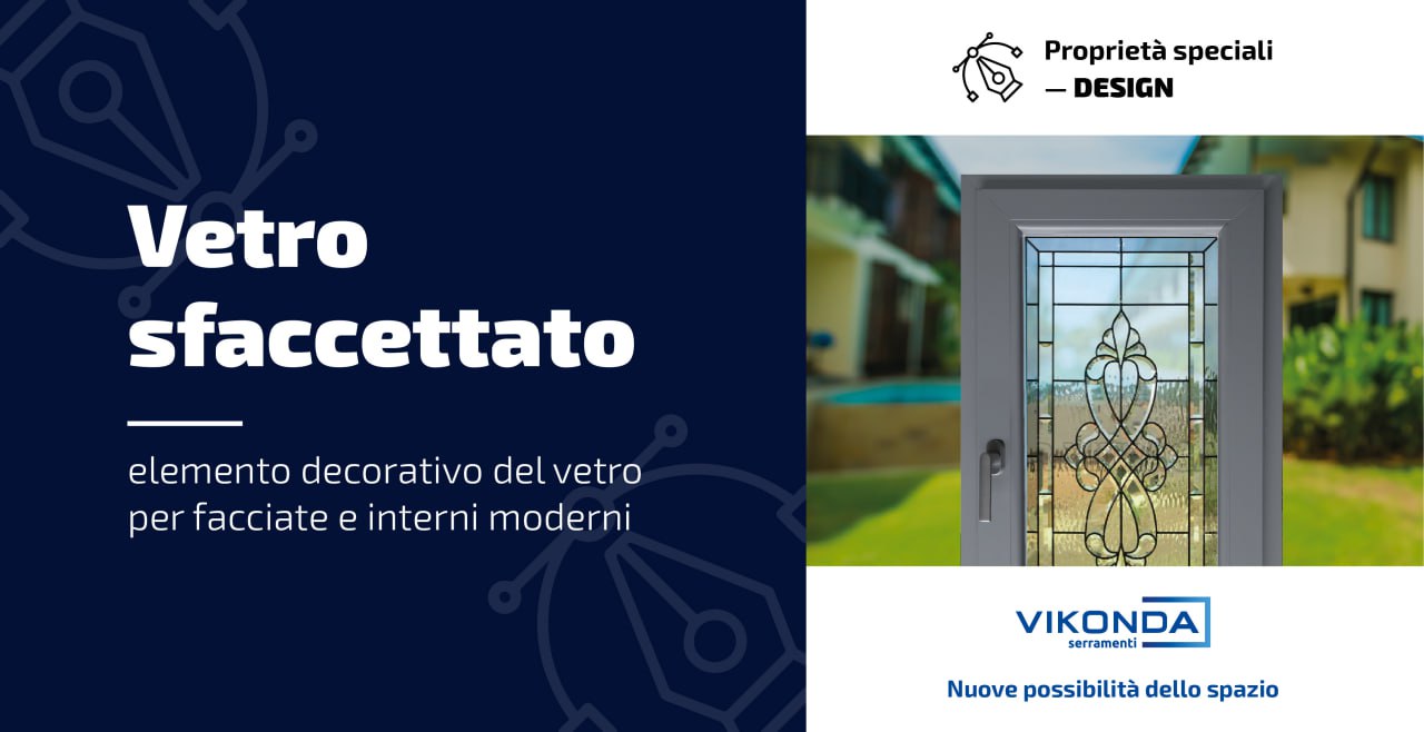 Vetro sfaccettato