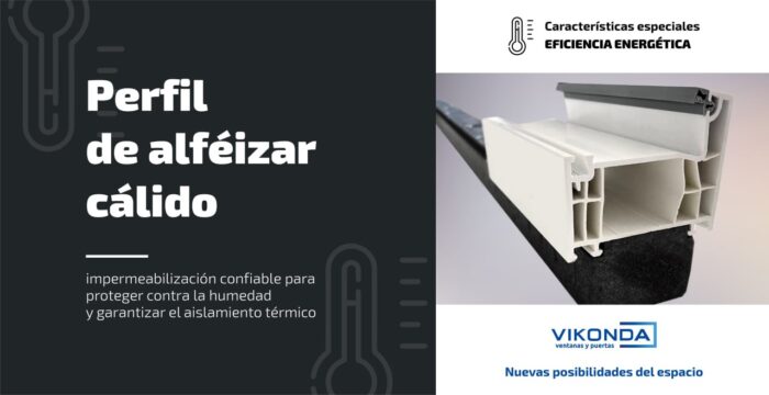 ¡Descubre el innovador perfil de alféizar cálido!