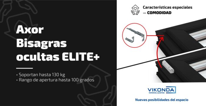 Bisagras ocultas ELITE+