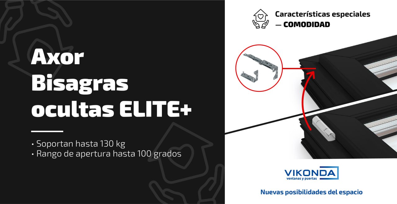 Bisagras ocultas ELITE+