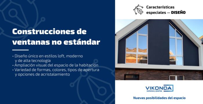 Ventanas no estándar: ¡un acento de estilo para su espacio