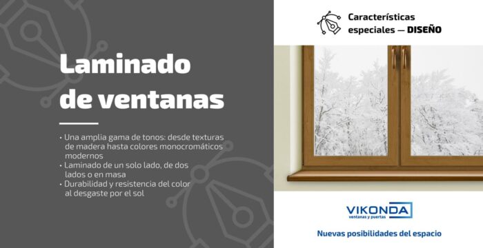 Ventanas laminadas Vikonda: ¡belleza que inspira y practicidad que impresiona!