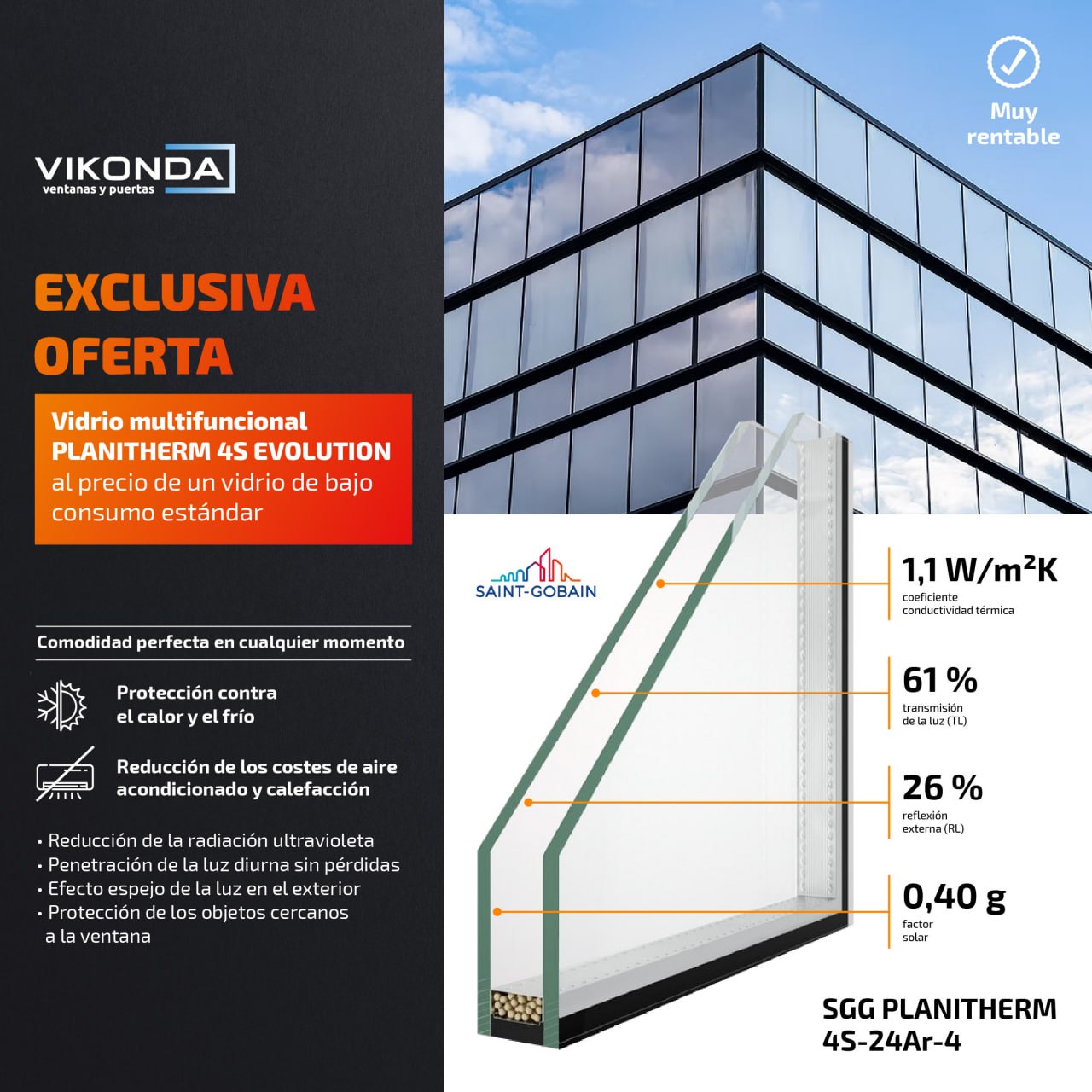 ¡Aproveche la oferta exclusiva de la empresa «Vikonda»!