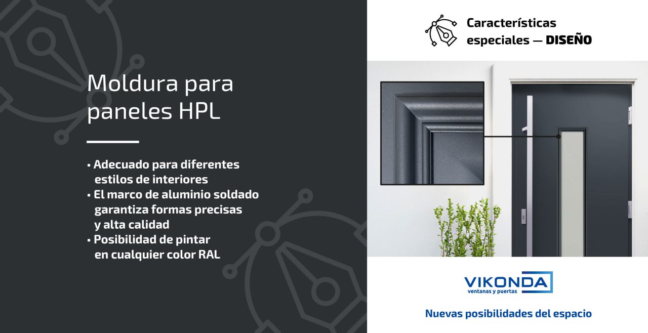 Moldura elegante para puertas: elegancia y clasicismo en una sola solución