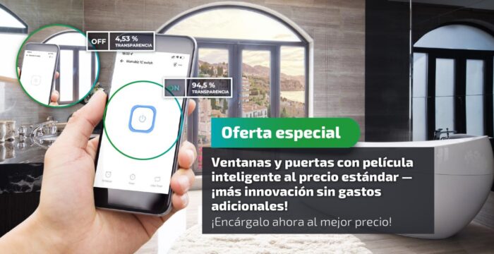 Smart Film: ventanas innovadoras al precio estándar — el máximo beneficio